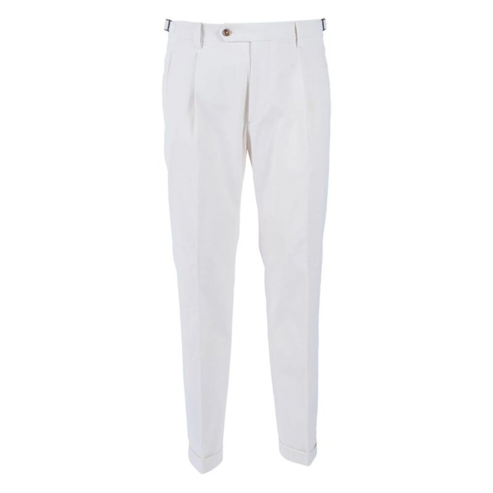 Berwich White Trousers - Tailored Trousers Men